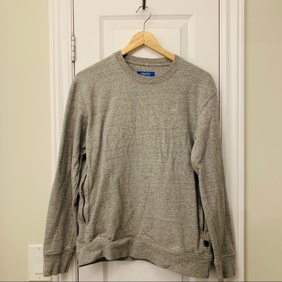 Adidas Grey Crewneck - Picture 2 of 2
